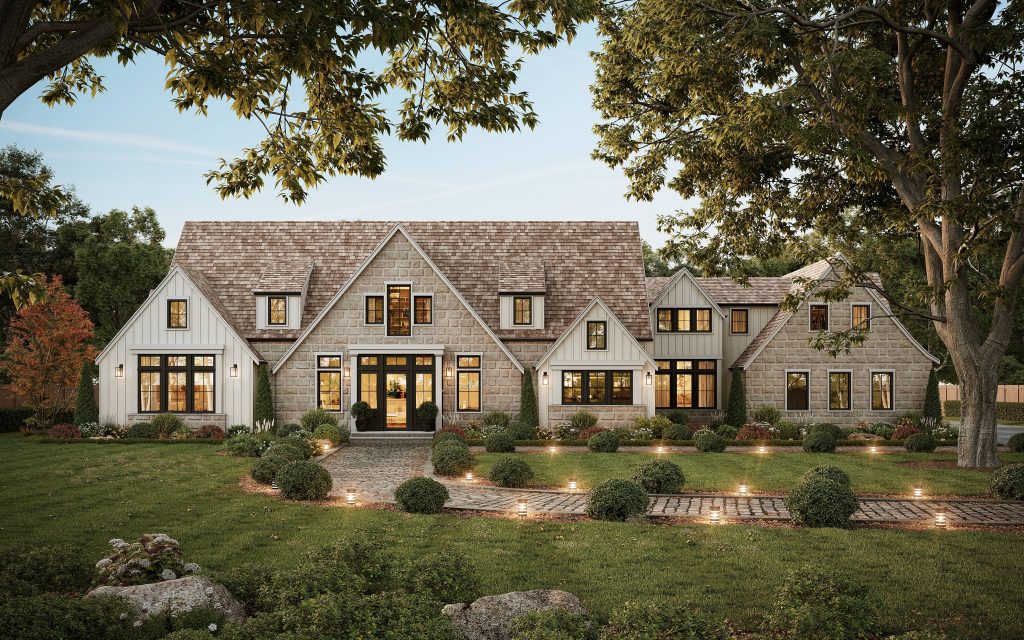 Lakeside Community Rendering 3D Rendering Services for Architecture and Real Estate