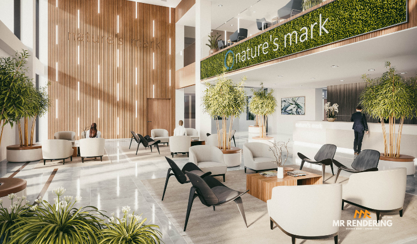 3D interior rendering services use computer software to create lifelike images of a room or interior space