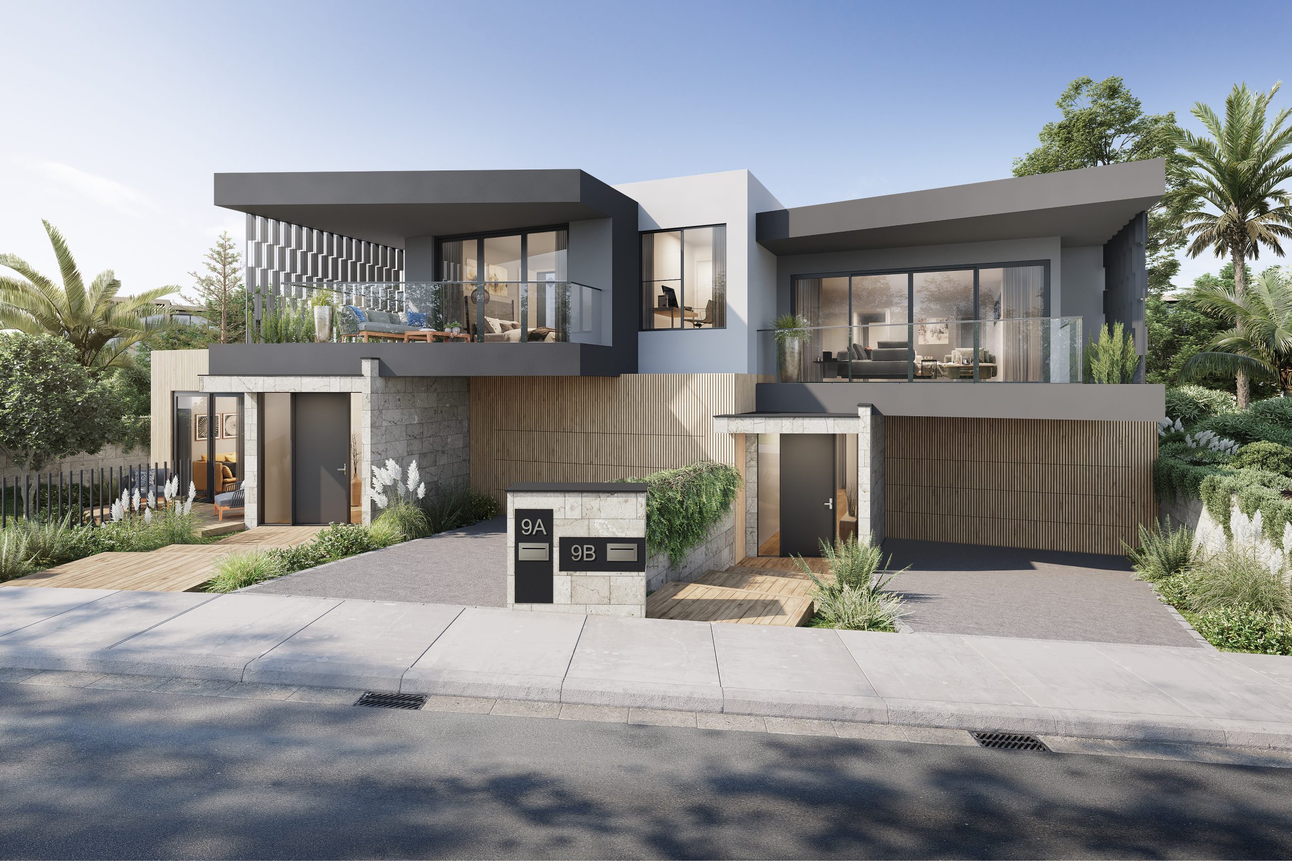 Architectural visualization for winter retreats